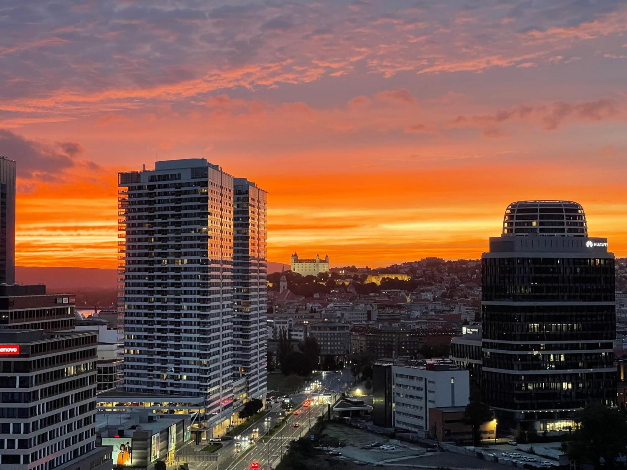 Sag 20Th Floor Klingerka Residence Castle View Free Parking Free Wifi Μπρατισλάβα Εξωτερικό φωτογραφία